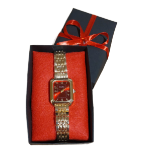 zegarek damski czerwony